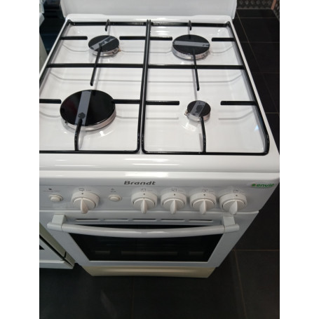 Cuisiniere Tout Gaz BRANDT KG353WE