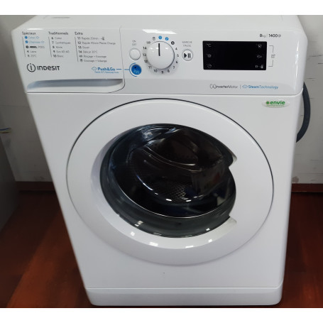 Lave Linge Hublot INDESIT BWE81496XWVFR